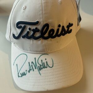 Rocco Mediate Signed Hat